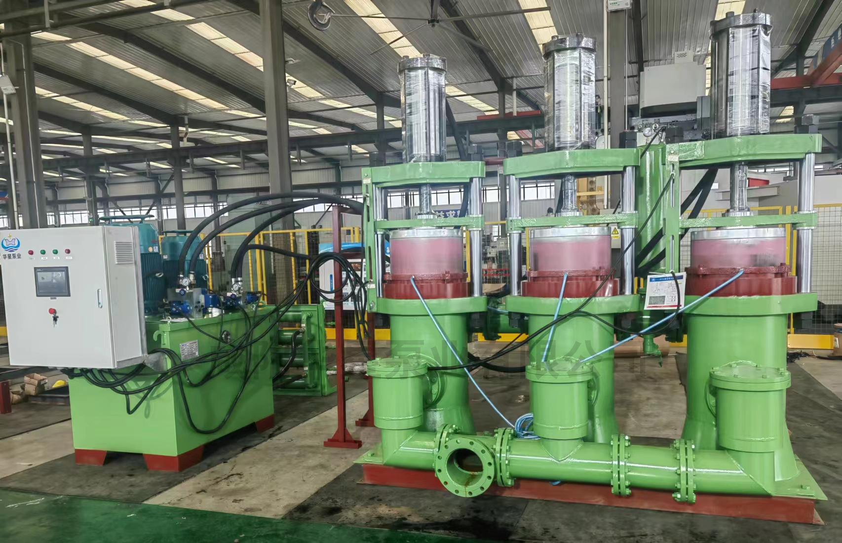 600平方高壓隔膜板框機配多大的進料泵