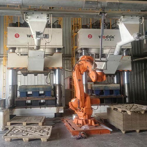 1600噸木屑托盤生產線