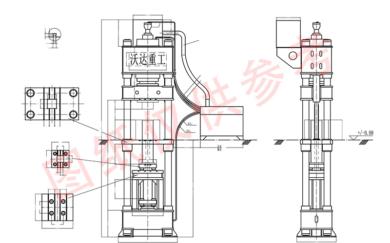 500噸匣缽成型液壓機(jī) 500噸匣缽成型液壓機(jī)